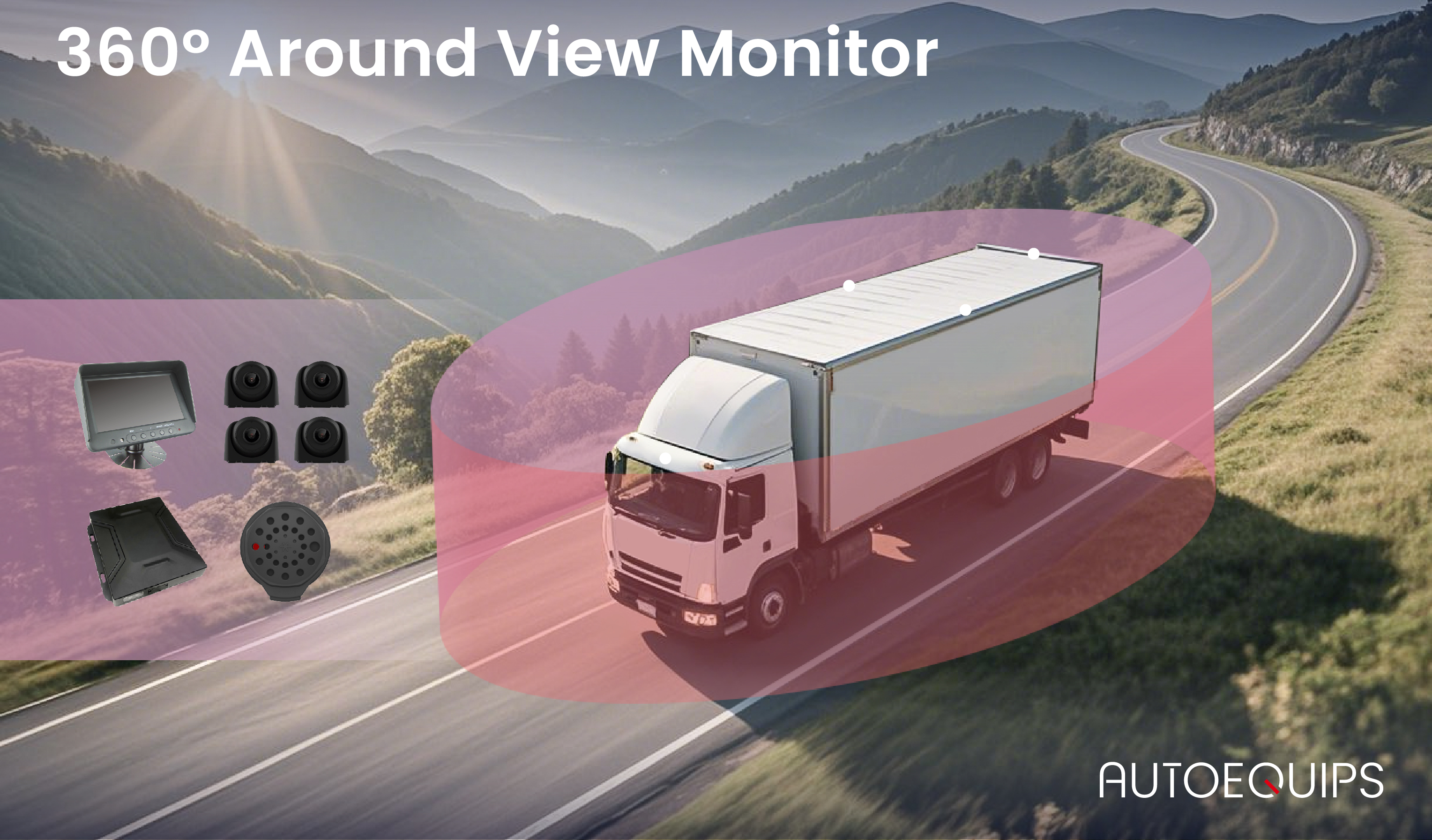 奥凯普360全景环视监控系统